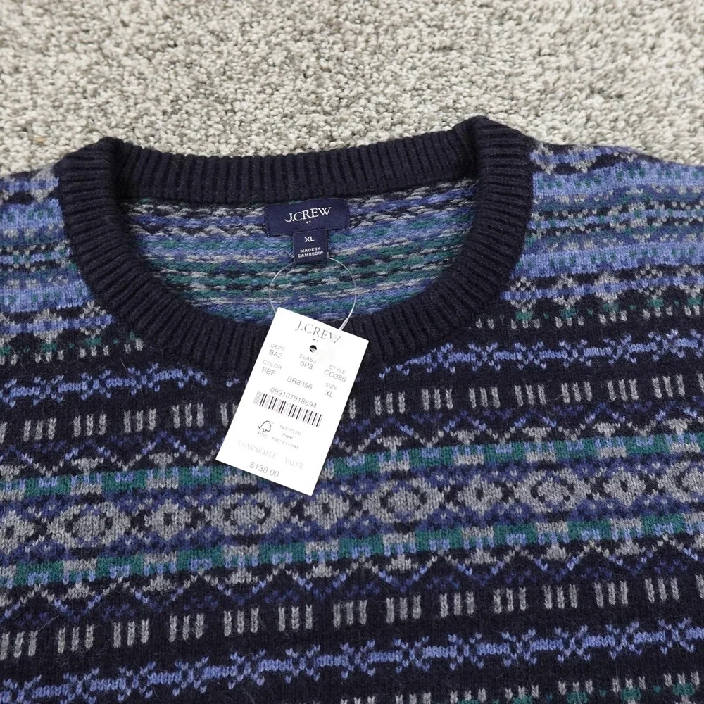 J.CREW measurements are